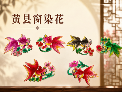 黄县窗染花